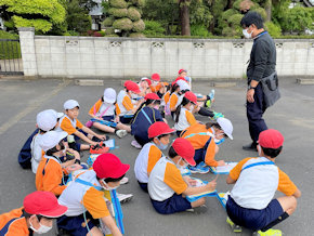 長龍寺駐車場にて